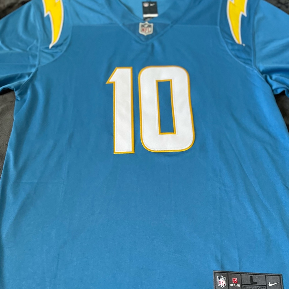 Josh Herbert L Powder Blue Las Angeles Chargers NFL jersey